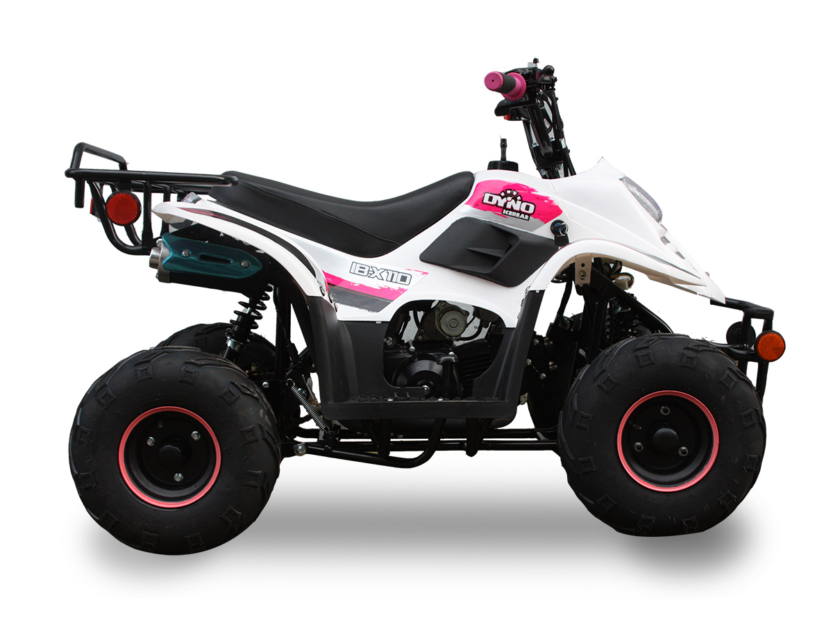 White with Pink