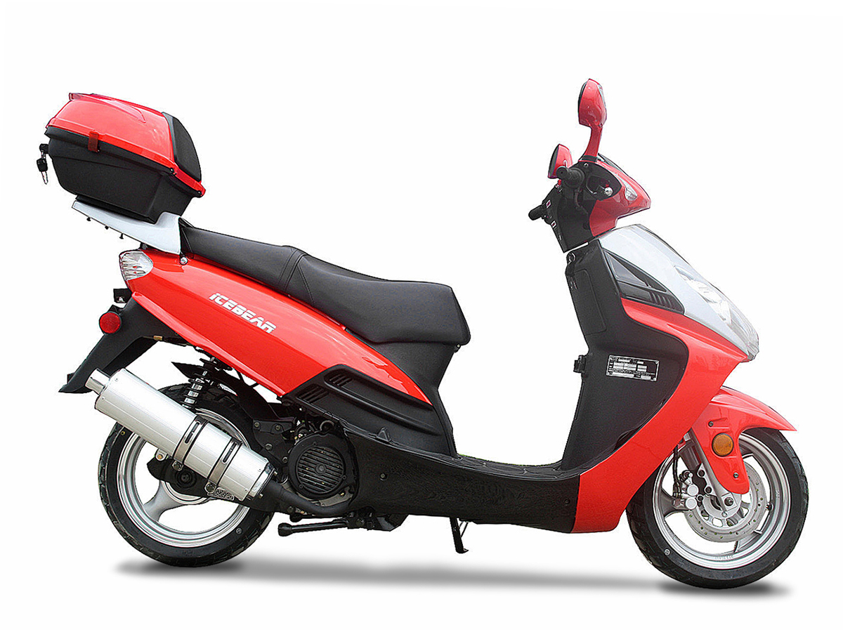 Metallic Red/Silver