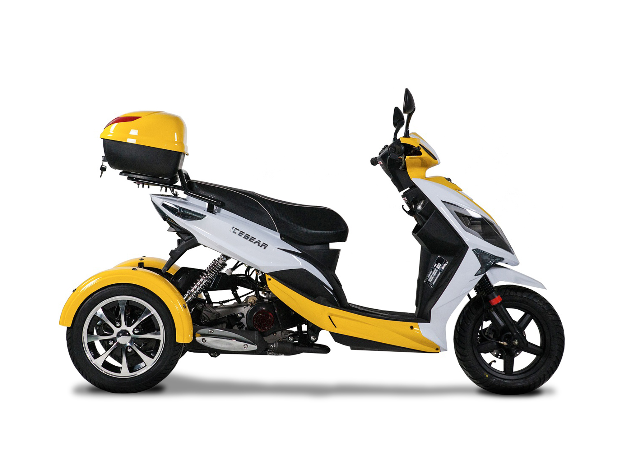 Metallic Yellow/White