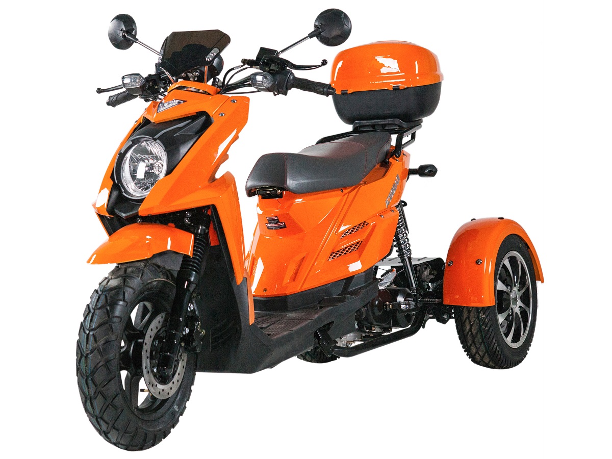 metallic orange
