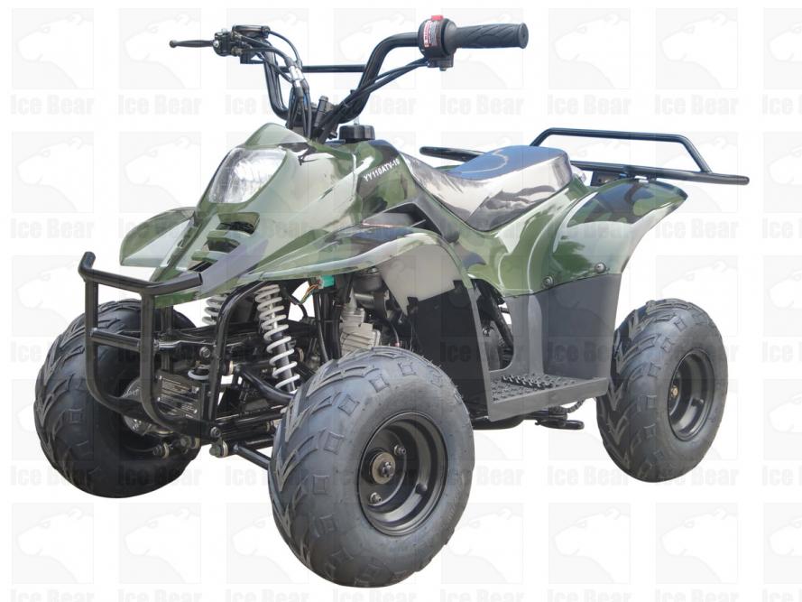 110cc, 6” Wheels, Automatic,LED Headlight/Taillight,Remote Control Kill