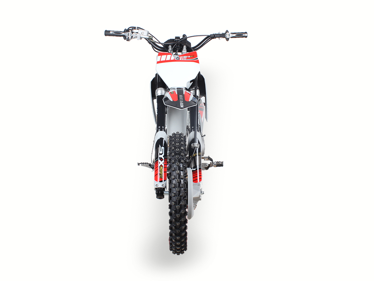140cc, YX engine, 4 speed manual, 17”/14” front/rear, kick/electric ...