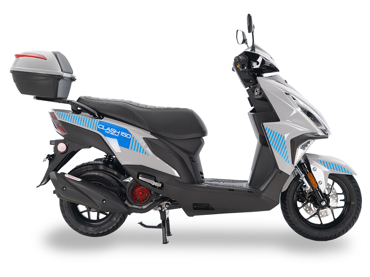 Metallic Grey with Blue