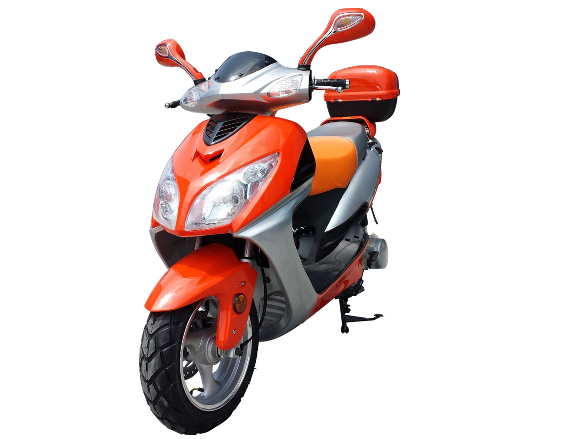 Metallic Orange/Silver