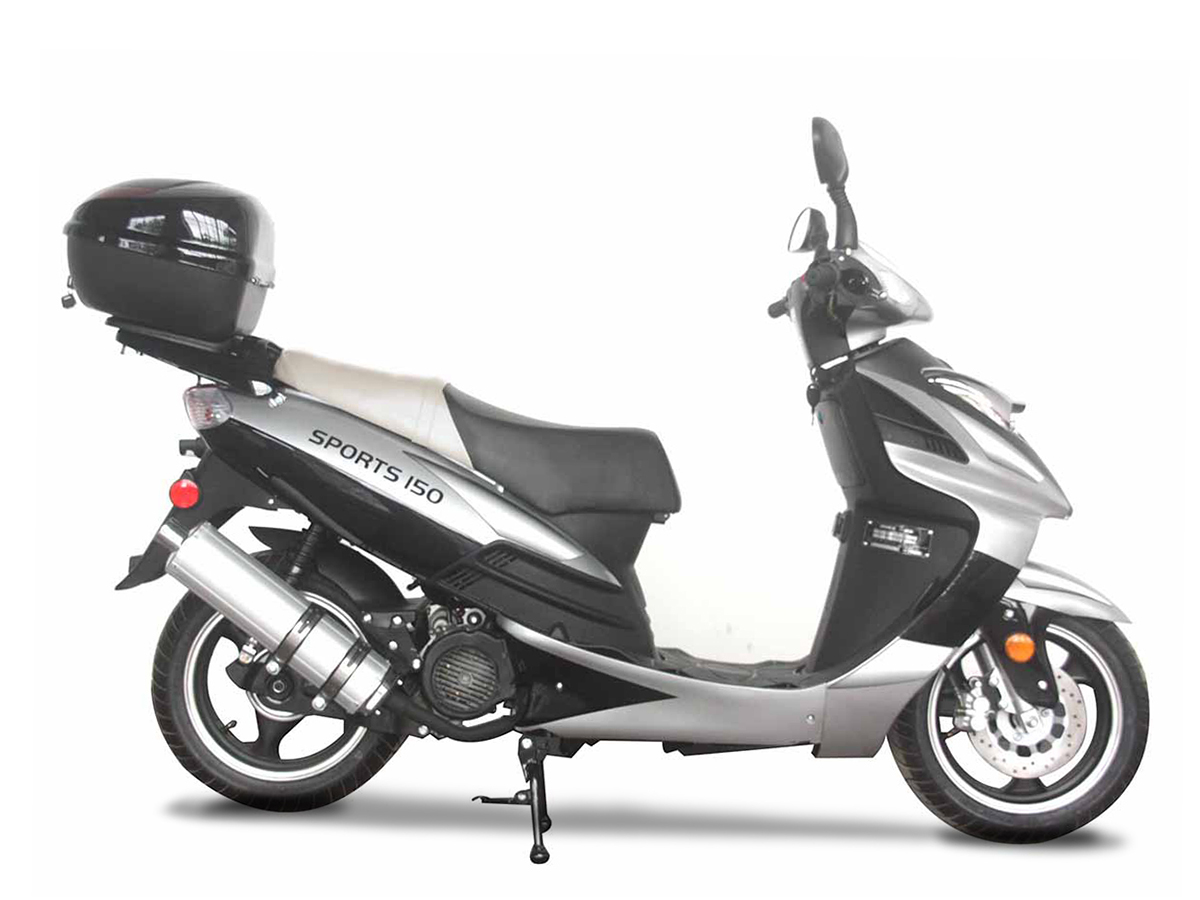 Metallic Black and Silver