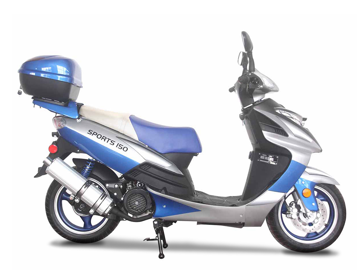 Metallic Blue and Silver