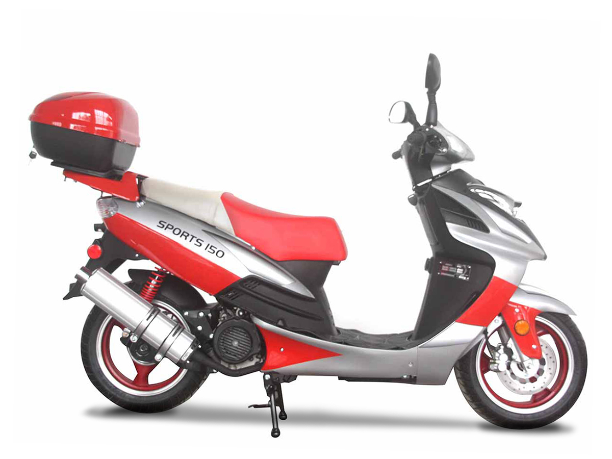 Metallic Red/Silver