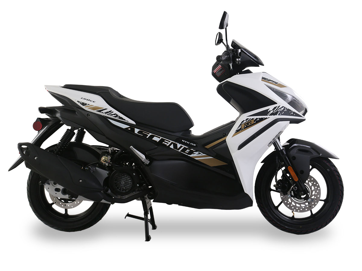 White with Bronze