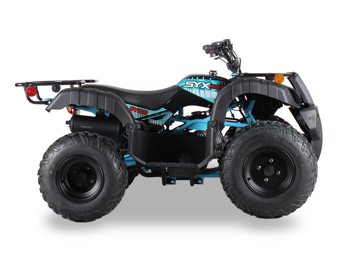 Teal with Black